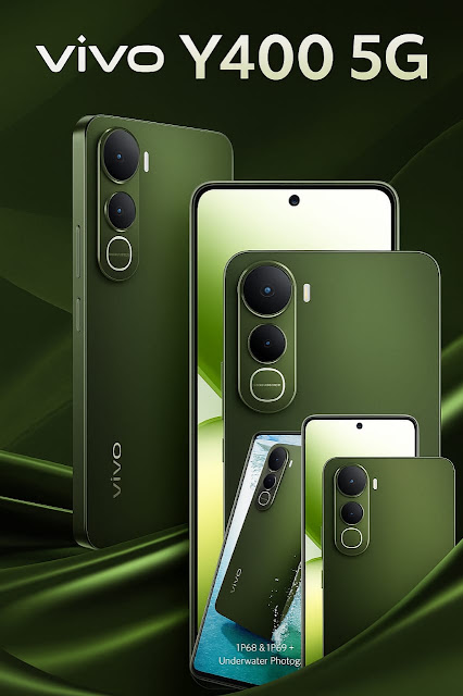 Vivo Y400 5G AMOLED 120Hz Display. Vivo Y400 5G with 6.67-inch AMOLED screen and smooth 120Hz refresh rate