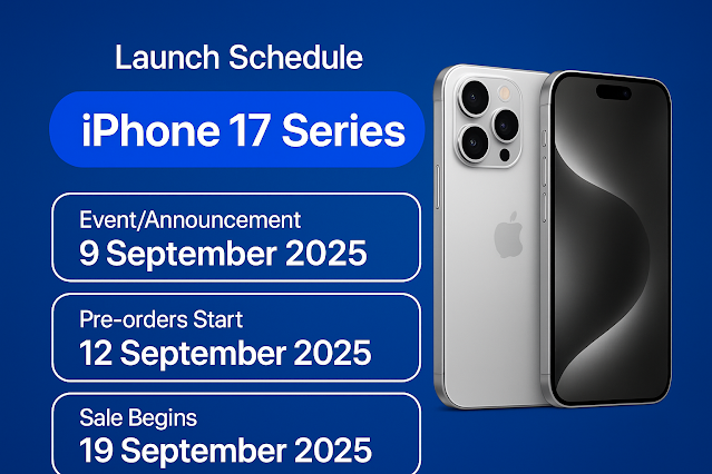 iPhone 17, 17 Air, 17 Pro & Pro Max Launch Date, Features, Price & Full Details. "iPhone 17 Series including Air, Pro and Pro Max launch date 2025, feat and prices.