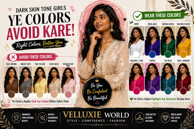 Dark skin tone boys aur girls ke liye best aur worst outfit colors guide 2026