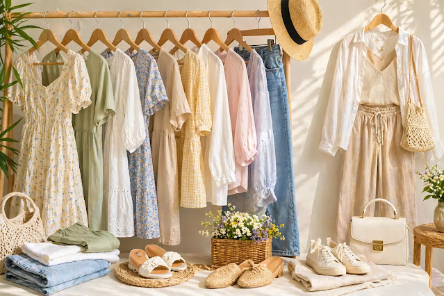 Garmi Me Kya Pahne? Summer Outfit Tips 2026 गर्मी में पहनने के लिए लड़कियों के स्टाइलिश और आरामदायक कपड़ों के आइडिया